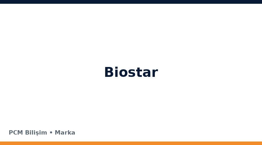 Biostar bilgisayar ve teknoloji markası