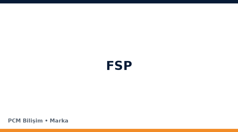 FSP bilgisayar ve teknoloji markası