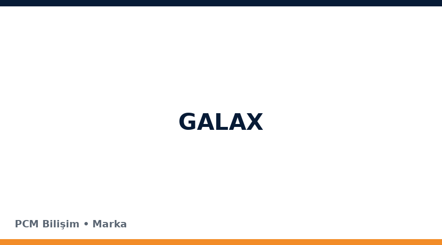 GALAX bilgisayar ve teknoloji markası