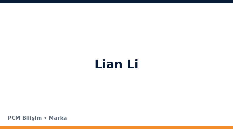 Lian Li bilgisayar ve teknoloji markası