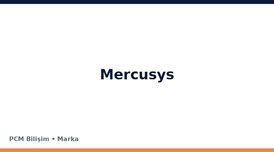 Mercusys bilgisayar ve teknoloji markası